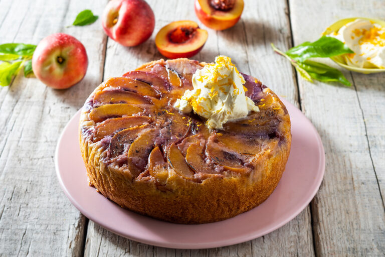 Fall Spiced Plum Cake